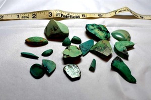 lot 119 image: 2.67oz Turquoise Scrap for Cabochons