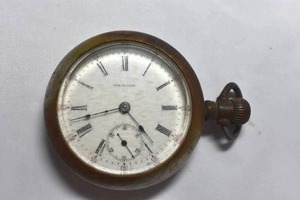 lot 130 image: 1903 Waltham Pocket Watch Movement 13133739