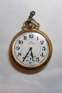 lot 142 image: BAYLOR Pocket Watch Movement UT 6445