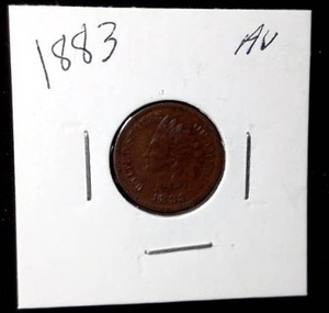 lot 267 image: 1883 Indian Head Penny