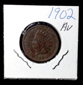 lot 278 image: 1902 Indian Head Penny