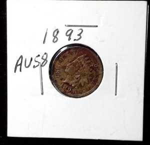 lot 273 image: 1893 Indian Head Penny