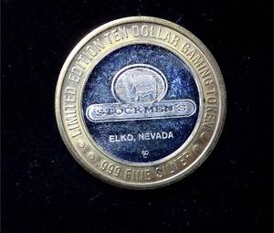 lot 289 image: Stockmens $10 Gaming Token