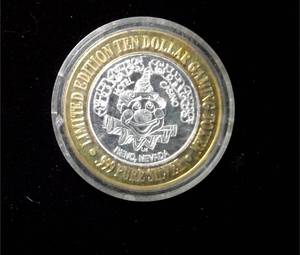 lot 292 image: Circus Circus $10 Gaming Token
