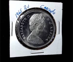 lot 312 image: 1965 Canadian Dollar