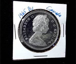 lot 313 image: 1965 Canadian Dollar
