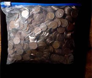 lot 336 image: 1000 Lincoln Head Cents 1959-1982