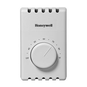 lot 18785 image: Honeywell Rectangle Mechanical Non-Programmable Thermostat