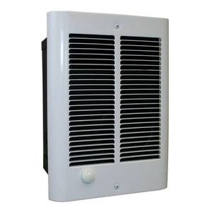 lot 18846 image: Fahrenheat 1,500-Watt Small Room Wall Heater, White as is