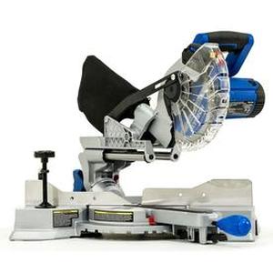 lot 18858 image: Kobalt Compact 7-14-in 10-Amp Single Bevel Sliding Laser Compound Miter Saw