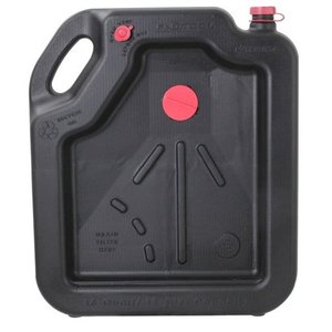 lot 18860 image: Hopkins 16Qt Drain Container, Black
