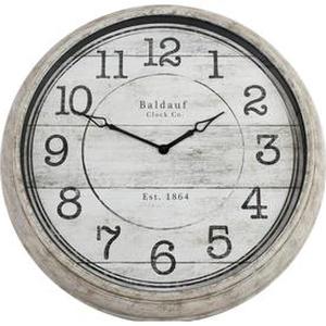 lot 18883 image: Analog Round Indoor Wall Clock