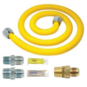 lot 18895 image: Brass Craft PSC1107 Gas Range Install Kit