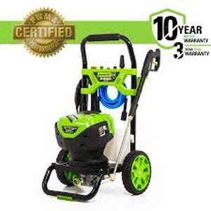 lot 18730 image: green works pressure washer 2300 psi