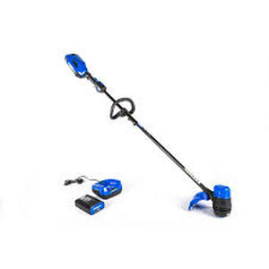 lot 18751 image: Kobalt 1438122 40v Max Cordless String Trimmer- Includes Batterycharger. New.
