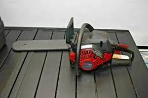 lot 18886 image: craftsman chainsaw used