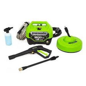 lot 18754 image: Greenworks Gpw1804ck 1800-psi 1.1-gpm Cold Water Electric Pressure Washer