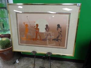lot 17398 image: Artmasters Studios Golf Art