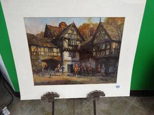 lot 17399 image: FM Bennett 1929 Artwork