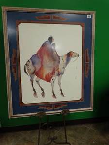 lot 17403 image: Native American Inspired Artwork