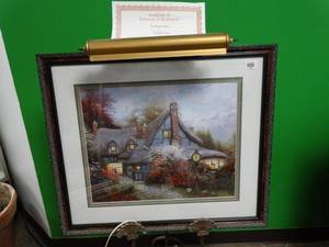 lot 17409 image: Sweetheart Cottage by Thomas Kinkade 854980