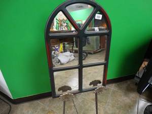 lot 17432 image: Window Style Mirror