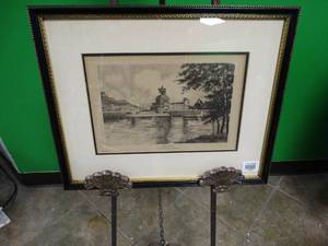 lot 17447 image: Coblenz by Kaiser Wilhelm Denkmal