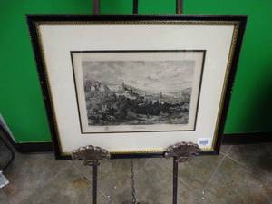 lot 17448 image: Keidelberg Orig. Radierung v. Prof. J Geyer