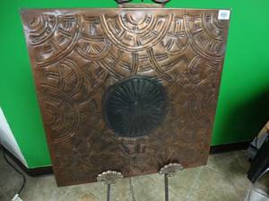 lot 17450 image: Metal Square Wall Art
