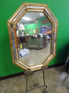 lot 17455 image: Octagonal Mirror