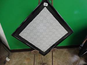 lot 17457 image: Framed Yano Lace