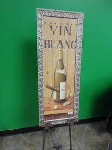 lot 17483 image: Vin Blanc Wall Decor