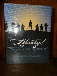 lot 2 image: Liberty The American Revolution Thomas Fleming New in Original Shrink Wrap