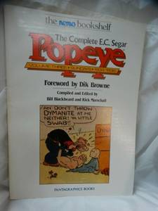 lot 5 image: The Complete E.C. Segar Popeye, Vol. 3 Sundays, 1934-1936 (The Nemo Bookshelf)