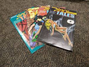 lot 11 image: Spicy Tales A Naughty Anthology#5-8