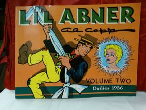 lot 28 image: Lil Abner Volume Two 2 Dailies 1936 Ltd Softcover Al Capp 1988 Kitchen Sink