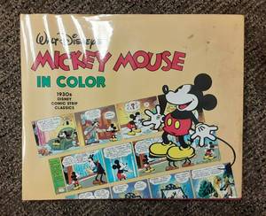 lot 29 image: Walt Disney mickey mouse in color 1930s Disney comic strip
