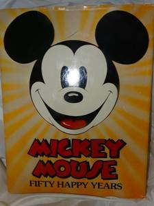 lot 45 image: Mickey Mouse Fifty Happy Years, Donald Duck by Marcia Blitz - 2 Disney Books