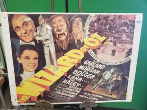 lot 17498 image: Wizard of Oz Poster