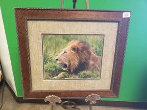 lot 17504 image: Lion Artwork