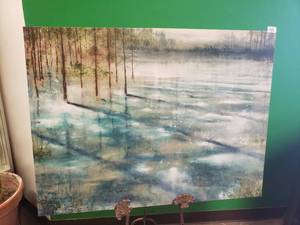 lot 17519 image: Large Canvas Wall Art