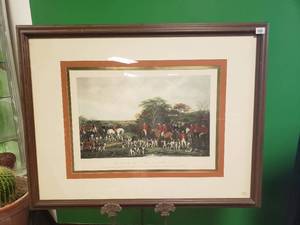 lot 17522 image: Sir Richard Hutton and the Quorn Hounds