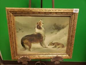 lot 17526 image: Shephard Dog Picture