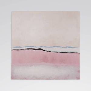 lot 14 image: 27 x 27 Abstract Printed Canvas Wall Art Pink - Project 62
