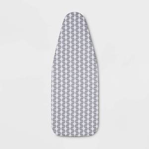 lot 28 image: Wide Ironing Board Cover BlackWhite - Threshold