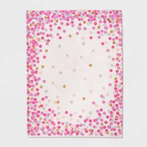 lot 137 image: Confetti Pink Rug (4x56) - Pillowfort, Daydream Pink