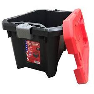 lot 46 image: CRAFTSMAN 20-Gallon (80-Quart) Black Tote with Latching Lid
