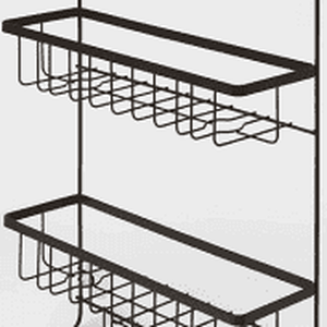 lot 11 image: Shower caddy MBD black steel