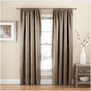 lot 41 image: 84x42 Room Darkening Curtain Panel Tan - Room Essentials