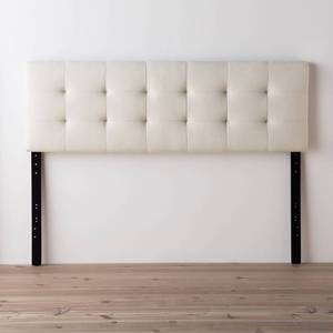 lot 3894 image: Brookside Emmie Adjustable Upholstered King Headboard- Retail$161.49